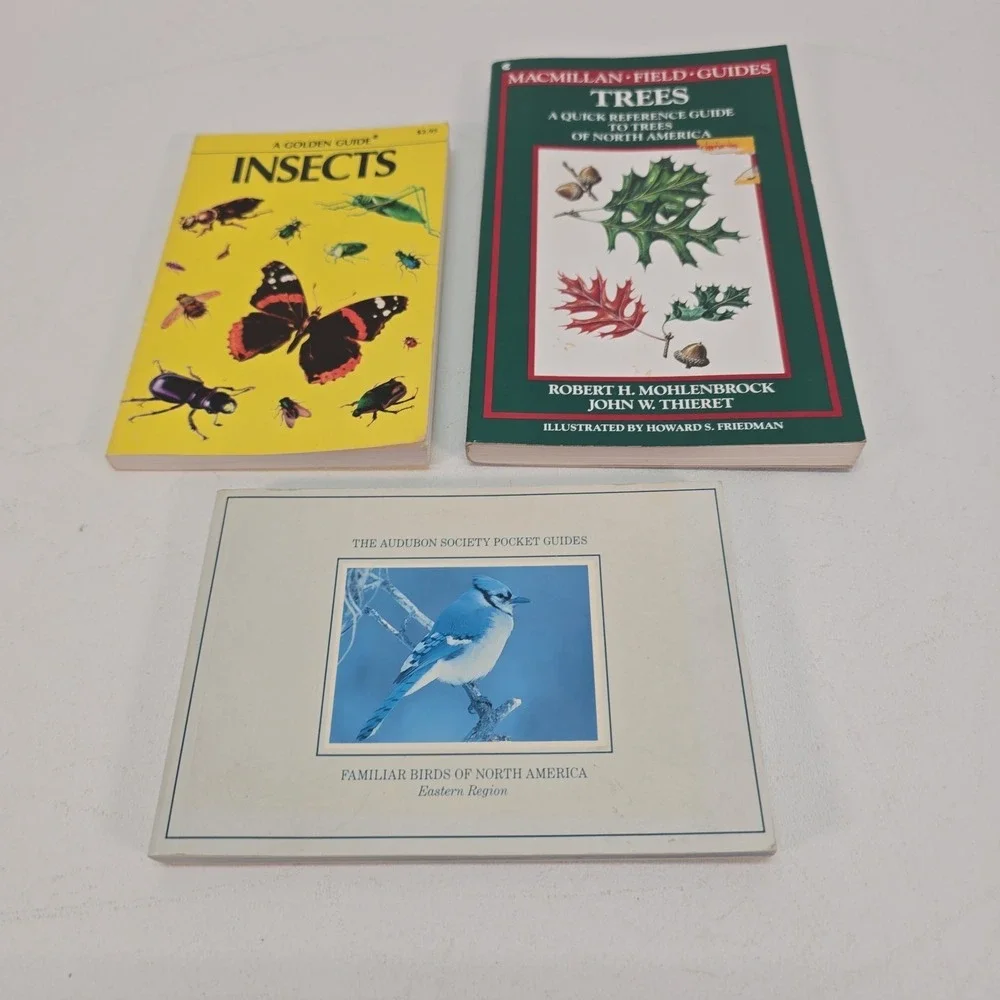 Guides‎ to Insects, Birds & Trees 3 Vintage Books